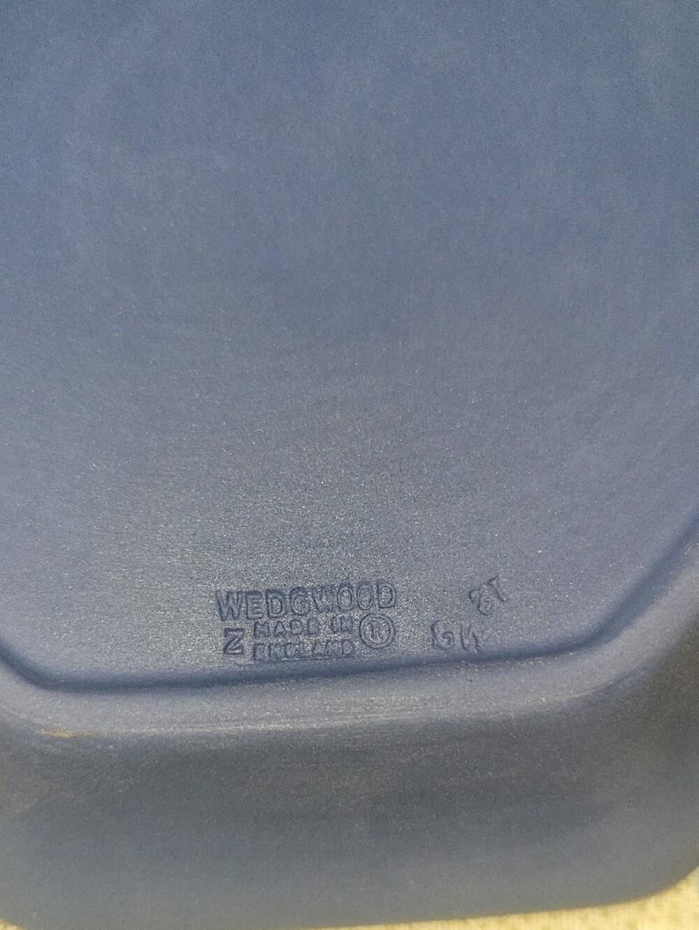 Wedgwood Blue Jasperware Pair with White Relief - Picture 5 of 8